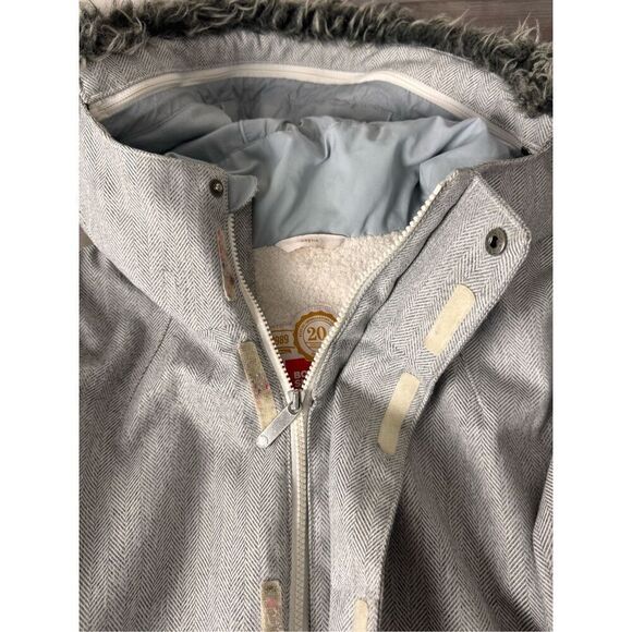Bonfire • Arena Gray Plaid Snowboarding Winter Skiing Outdoor Jacket Medium - Picture 3 of 13